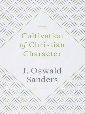 cover image of Cultivation of Christian Character